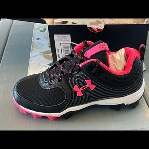 Girls Under Armour Glyde Rm Jr Softball Cleats